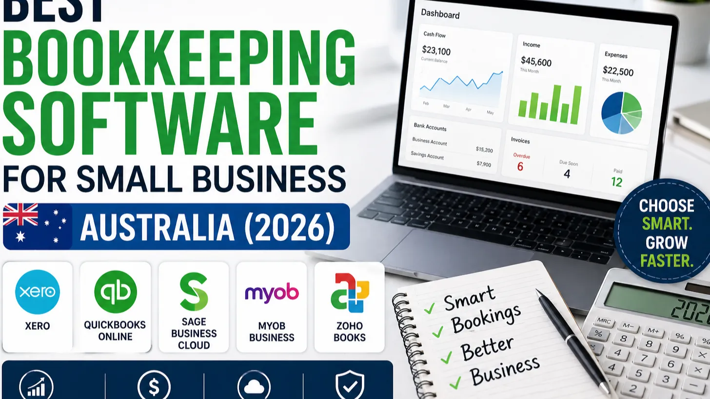 Best Bookkeeping Software for Small Business Australia (2026)