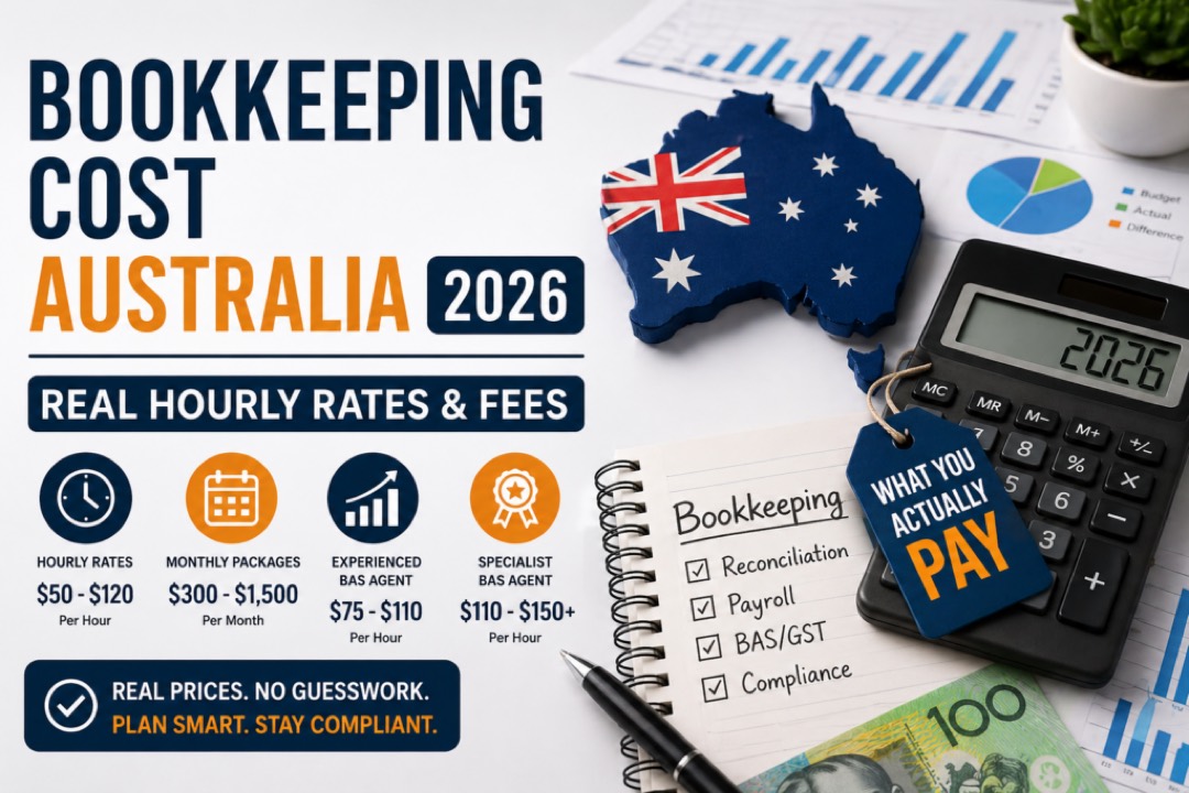Ultimate Pricing Guide for Bookkeeping Cost Australia 2026: Real Hourly Rates & Fees